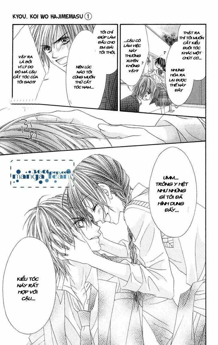 kyou, koi wo hajimemasu - mộng mơ đầu đời chapter 1 36