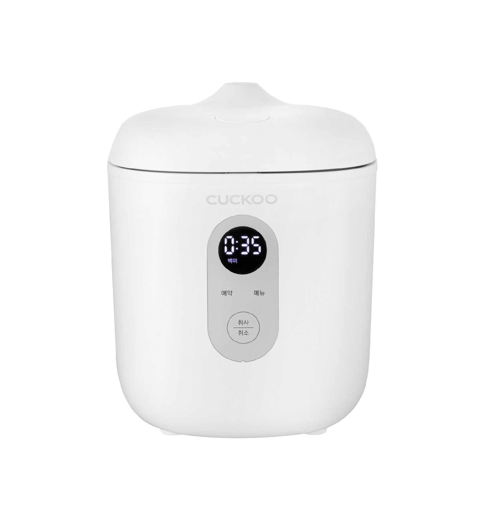 Nồi cơm điện Mini Cuckoo 0.36L CR-0255MW - Lòng nồi chống dính- Hàng chính hãng