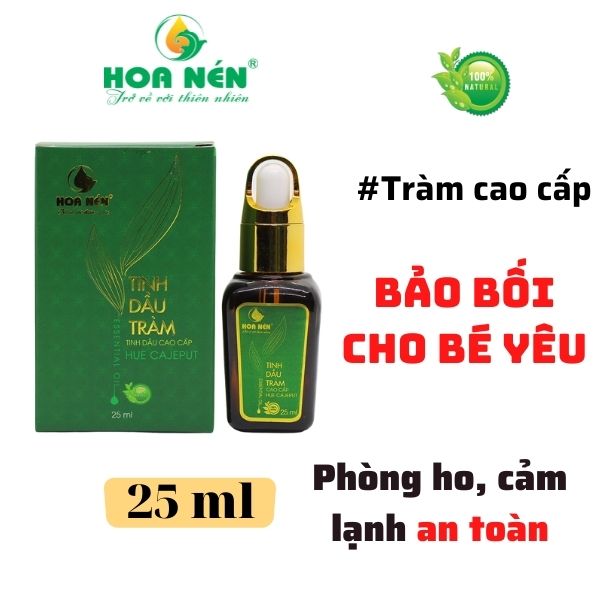 Tinh dầu Tràm cao cấp 25ml - Hoa Nén