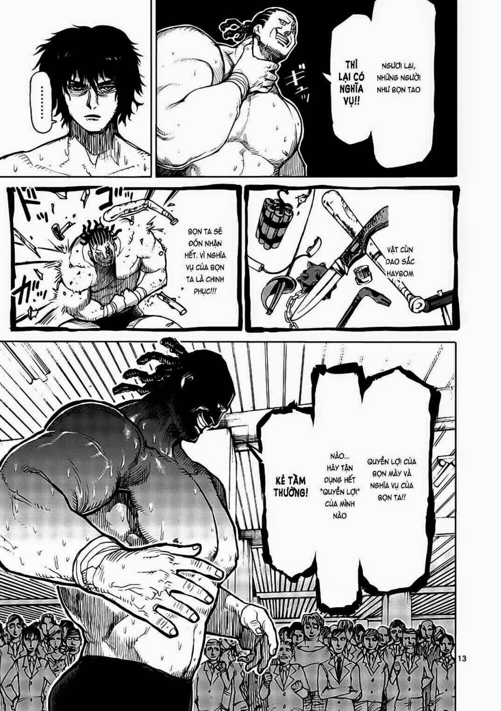 tokita ouma - đấu sĩ atula chapter 14 13