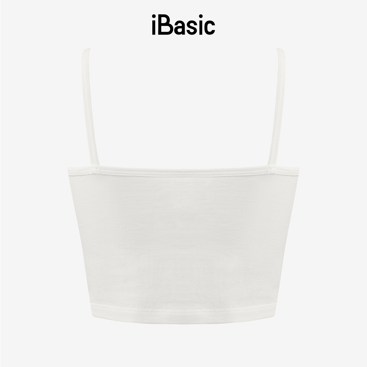 Pack 2 Áo lót học sinh tròng cổ daily cotton trơn iBasic BRAT029-PA2