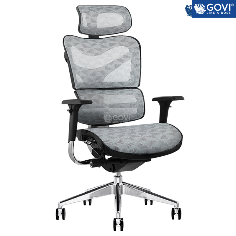 Ghế công thái học GOVI Ergonomic Solo S702 Thiết kế bảo vệ sức khỏe
