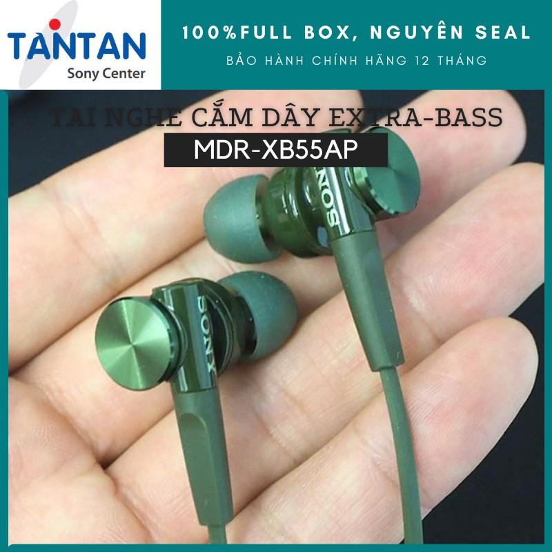 Tai nghe Cắm Dây Extrabass Sony MDR-XB55AP | Hàng chính hãng