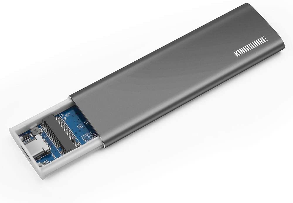 Box Kingshare SSD M2 SATA To USB Type C - Màu Ngẫu Nhiên - Hàng Nhập Khẩu