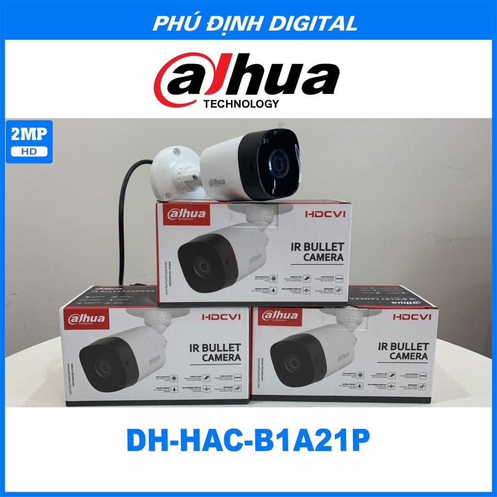 Camera HDCVI 2MP Dahua mã DH-HAC -B1A21P - Hàng Chính Hãng