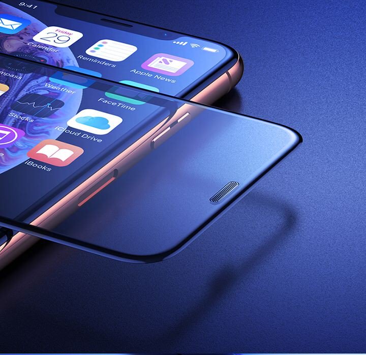 Kính cường lực full màn hình iPhone XS Max chính hãng Baseus