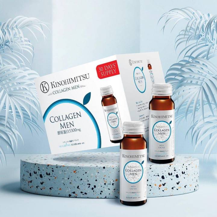 Nước uống đẹp da Kinohimitsu Collagen Men