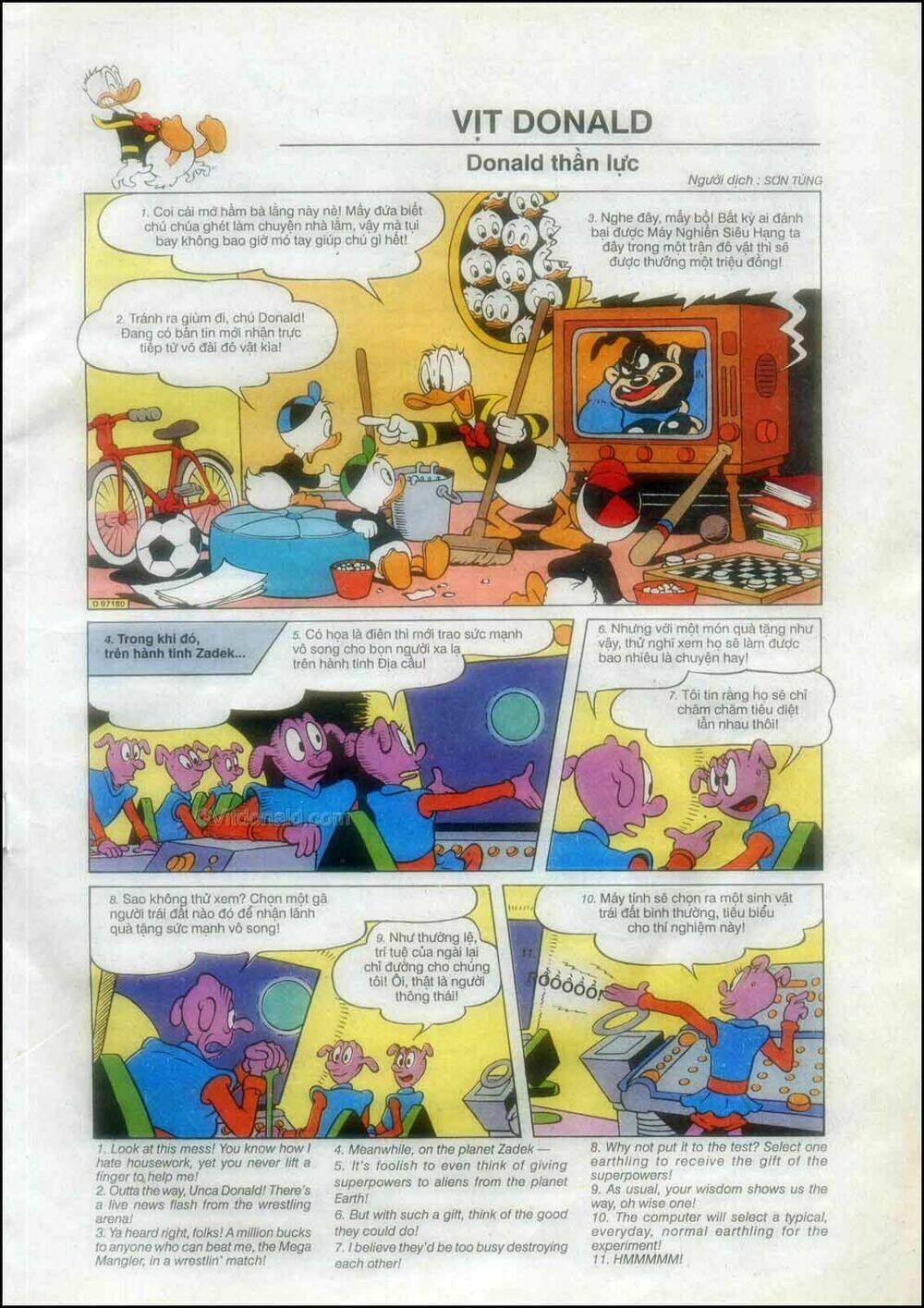 donald và bạn hữu chapter 74 5