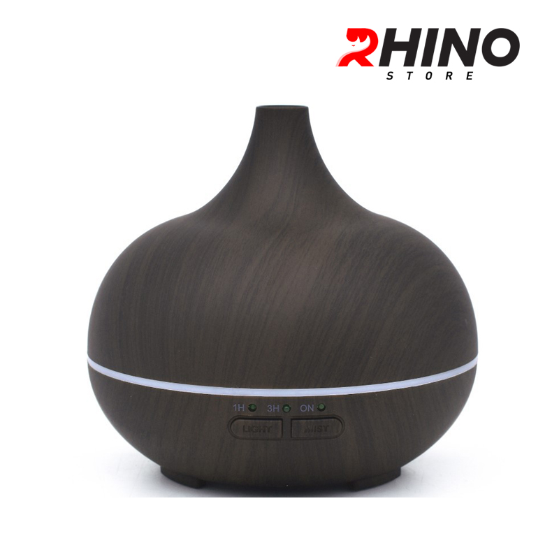 Máy phun sương tạo ẩm lớn Rhino H403 400ml, tích hợp đèn ngủ, điều khiển từ xa - Hàng chính hãng