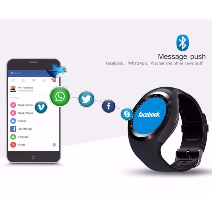 Đồng hồ thông minh Smart Watch Y1 - Smart Watch Y1 ĐEN