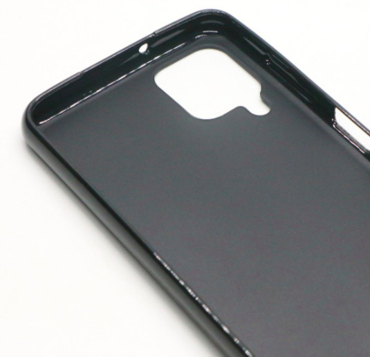 Ốp lưng silicon dẻo màu đen cho Samsung Galaxy A12 - Hàng nhập khẩu