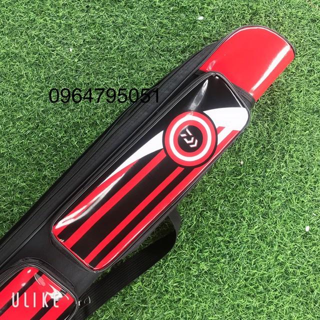 Túi đựng cần câu daiwa 2 ngăn 1m25 chất lượng 698