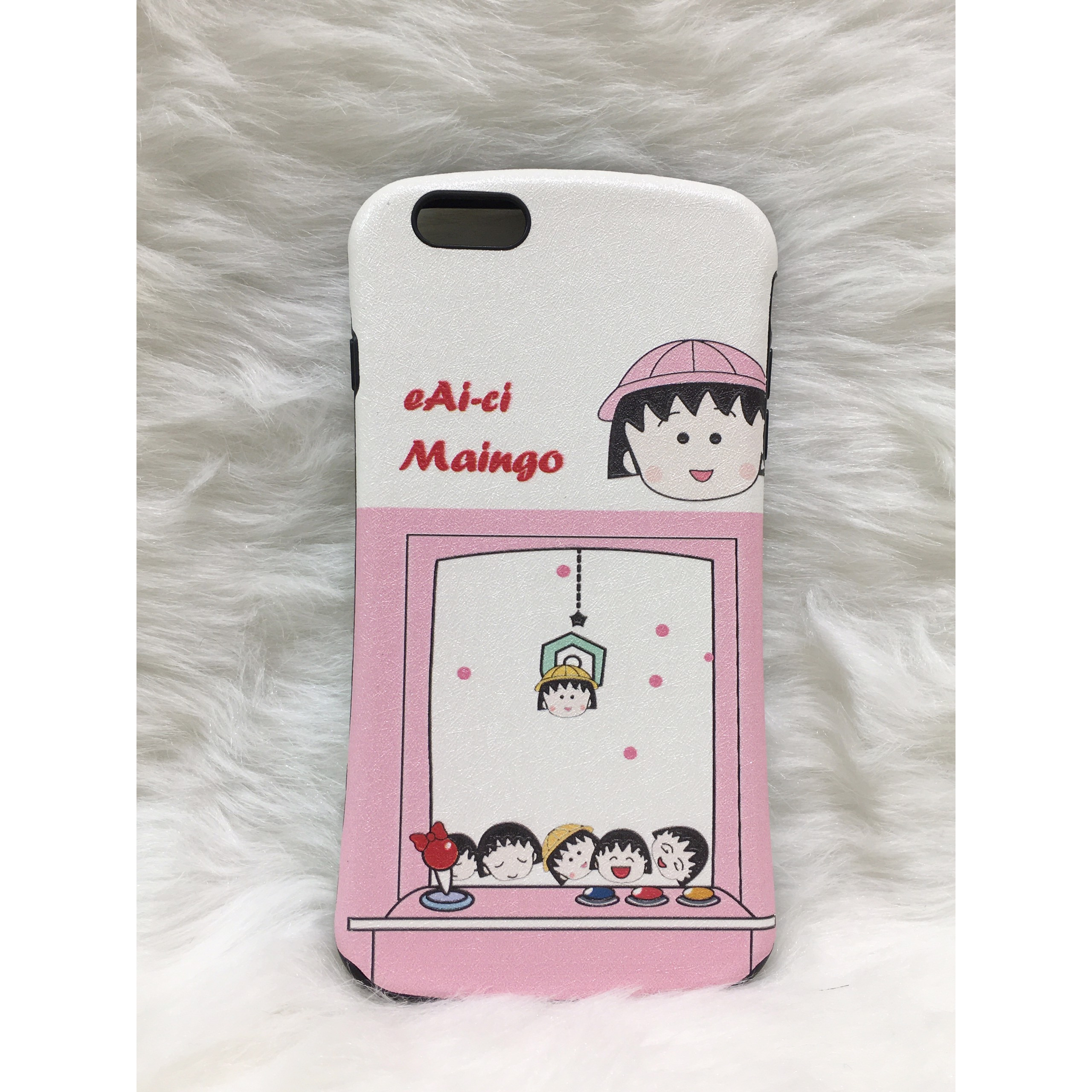 Ốp điện thoại bao rám kute hình maruko cho Iphone