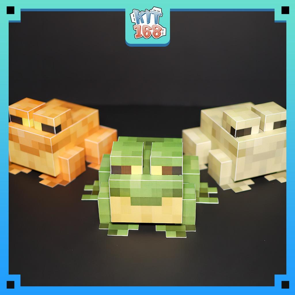 Mô hình giấy Cold Frog - Minecraft