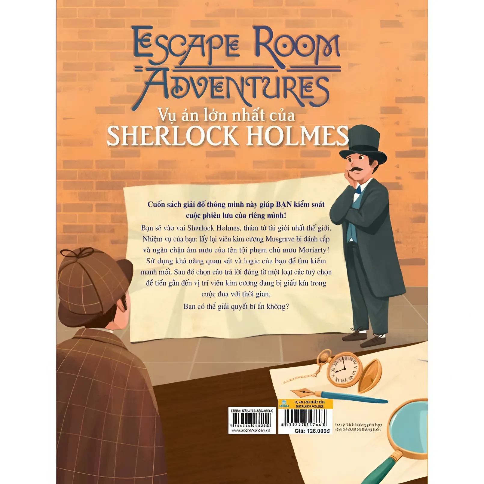 Sách - Vụ Án Lớn Nhất của Sherlock Holmes - Escape Room Adventures - ndbooks
