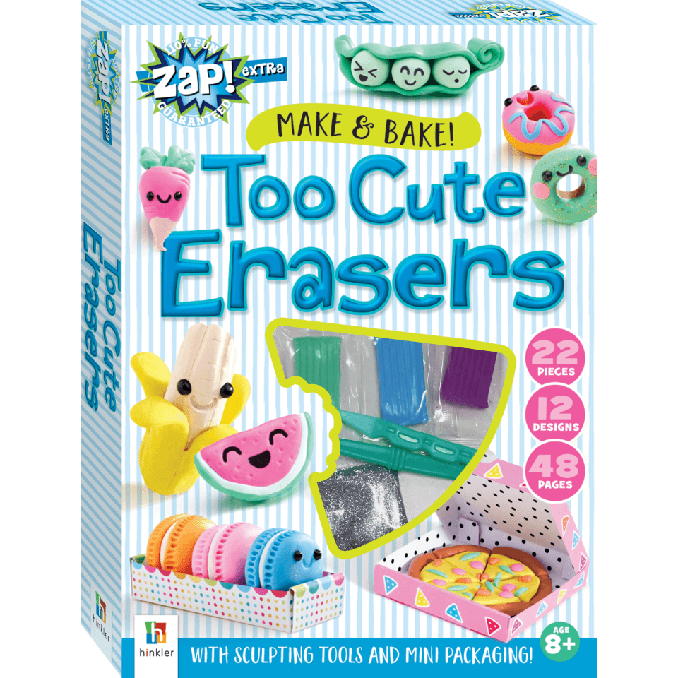 Zap! Extra Make &amp; Bake! Too Cute Erasers