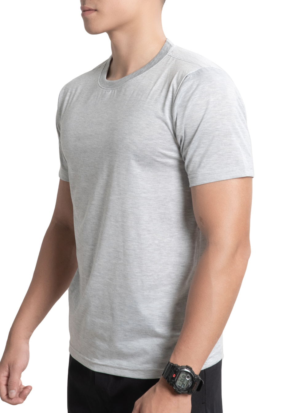 Áo Thun Nam cổ tròn TSIMPLE áo phông trơn basic tay ngắn vải cotton co giãn, dày dặn , form chuẩn nhiều màu