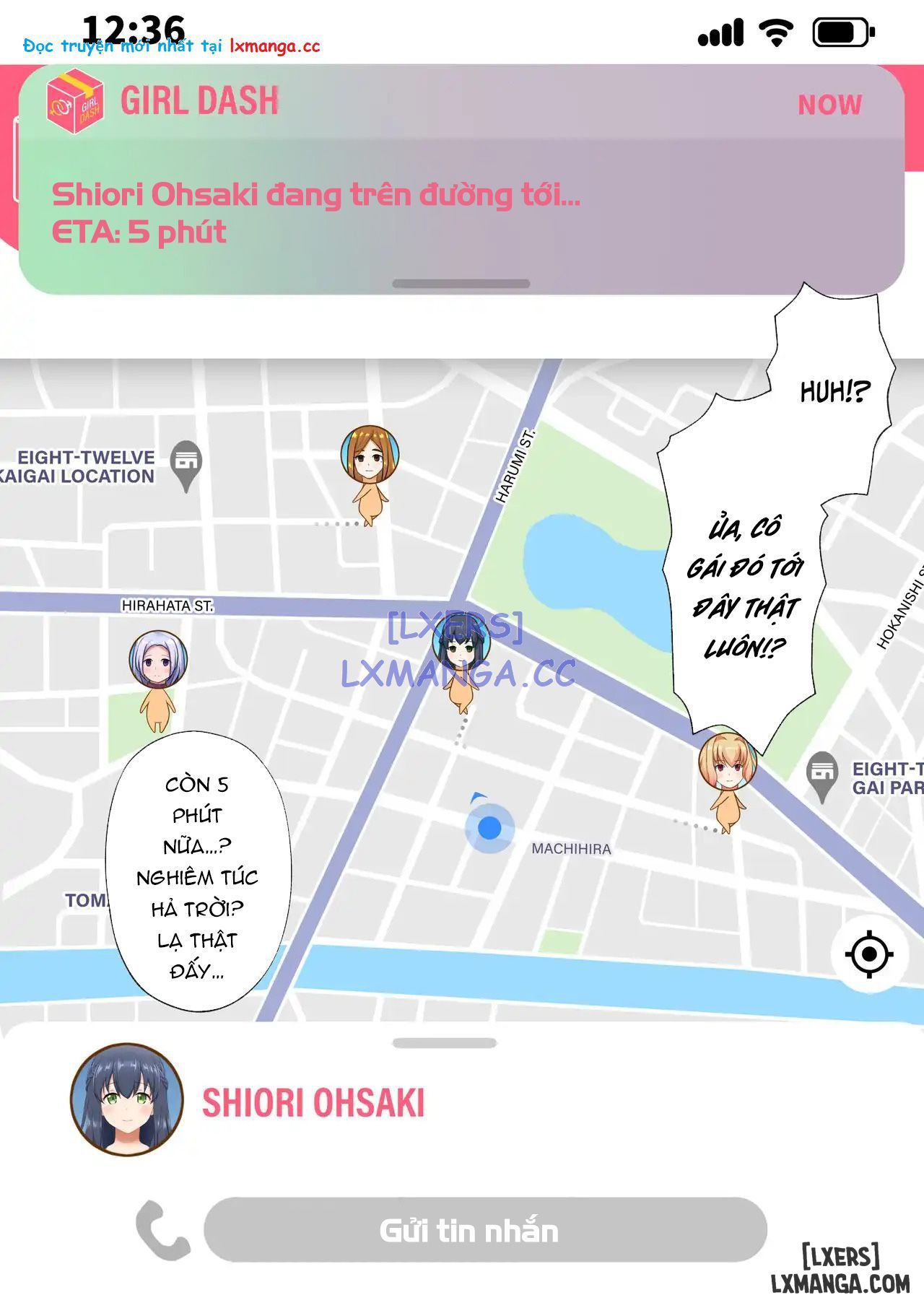 dịch vụ giao hàng “nóng” chapter 0 10