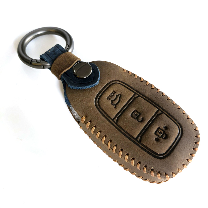 Bao da chìa khóa ô tô Hyundai 3 nút PKXH-163