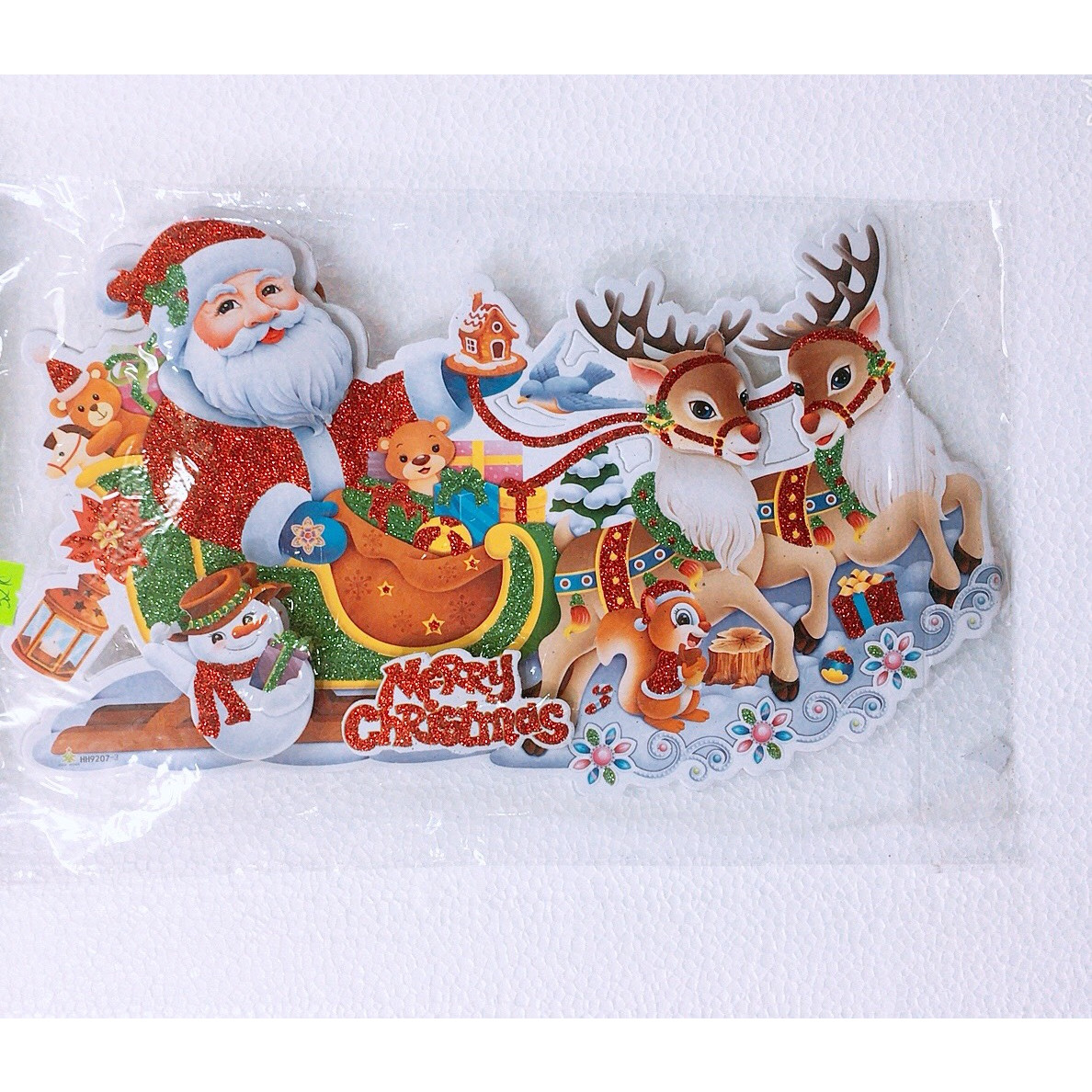 DECAL DÁN KÍNH TRANG TRÍ NOEL 30cm-35cm