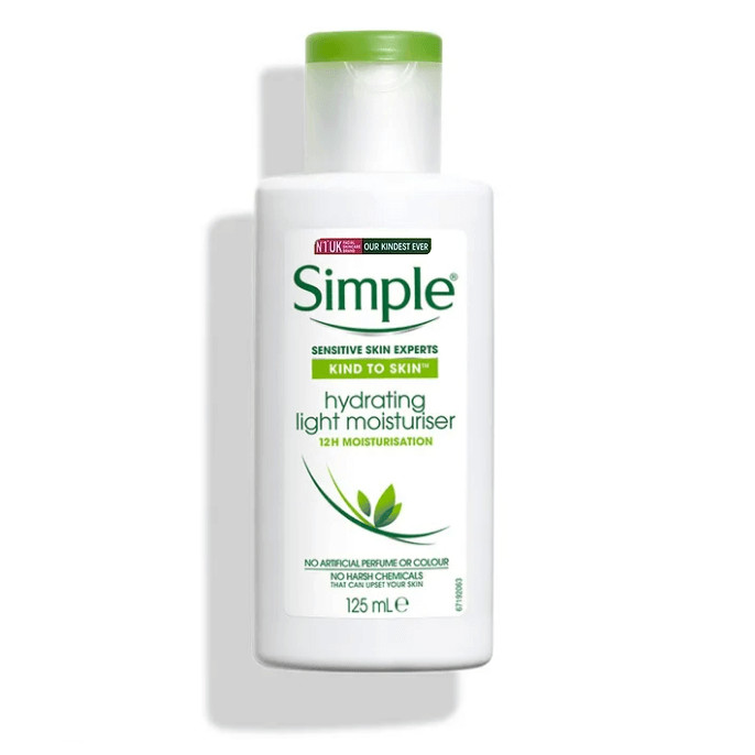 Kem Dưỡng Ẩm Da Simple Kind To Skin Hydrating Light Moisturiser 125ml