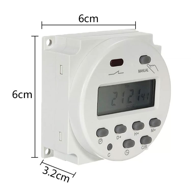 Timer hẹn giờ lập trình điện tử L701 220V