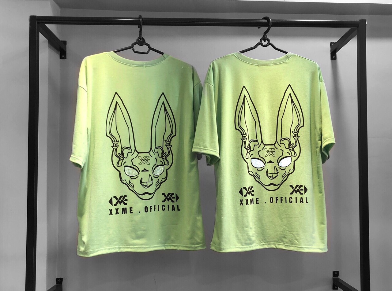 Áo thun Phát Sáng Logo Đầu Mèo cực đẹp unisex streetwear
