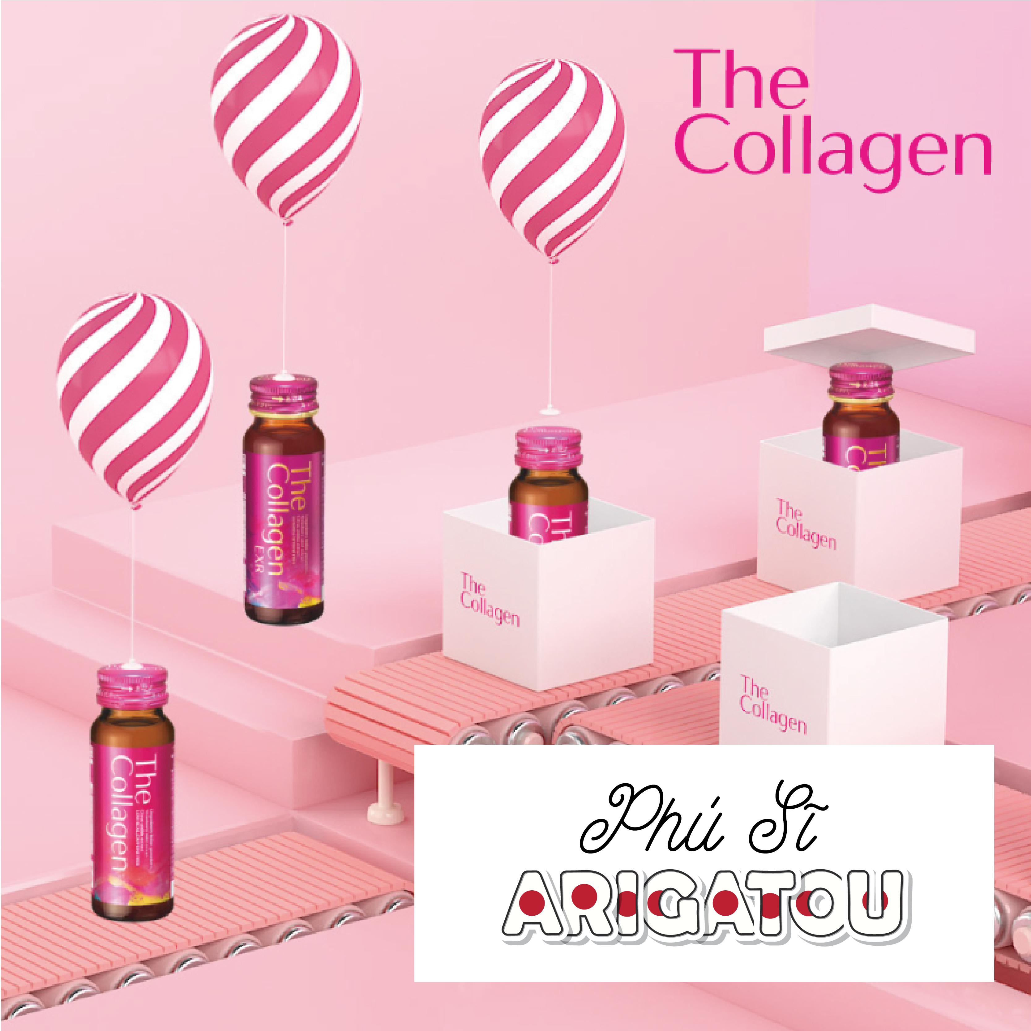 Nước uống đẹp da The Collagen Shiseido 50mLx10c