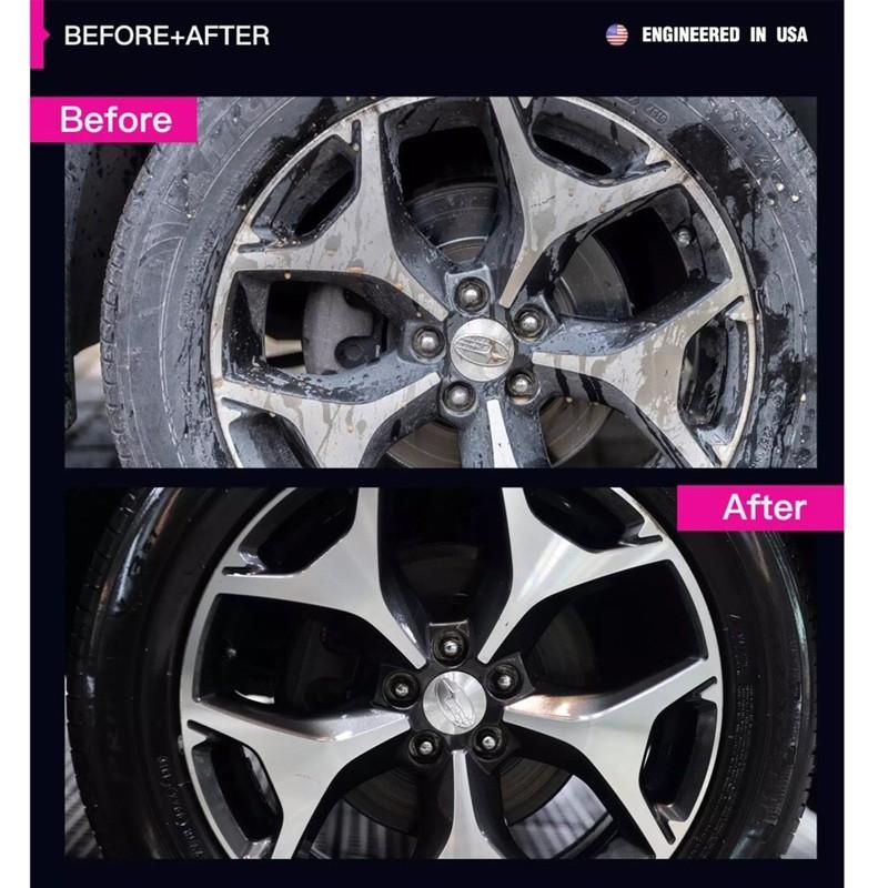 Chai Xịt Bóng Lốp Xe Phục Hồi Và Làm Sáng Lốp Xe Ô Tô Thương Hiệu Flamingo Tire Shine F010