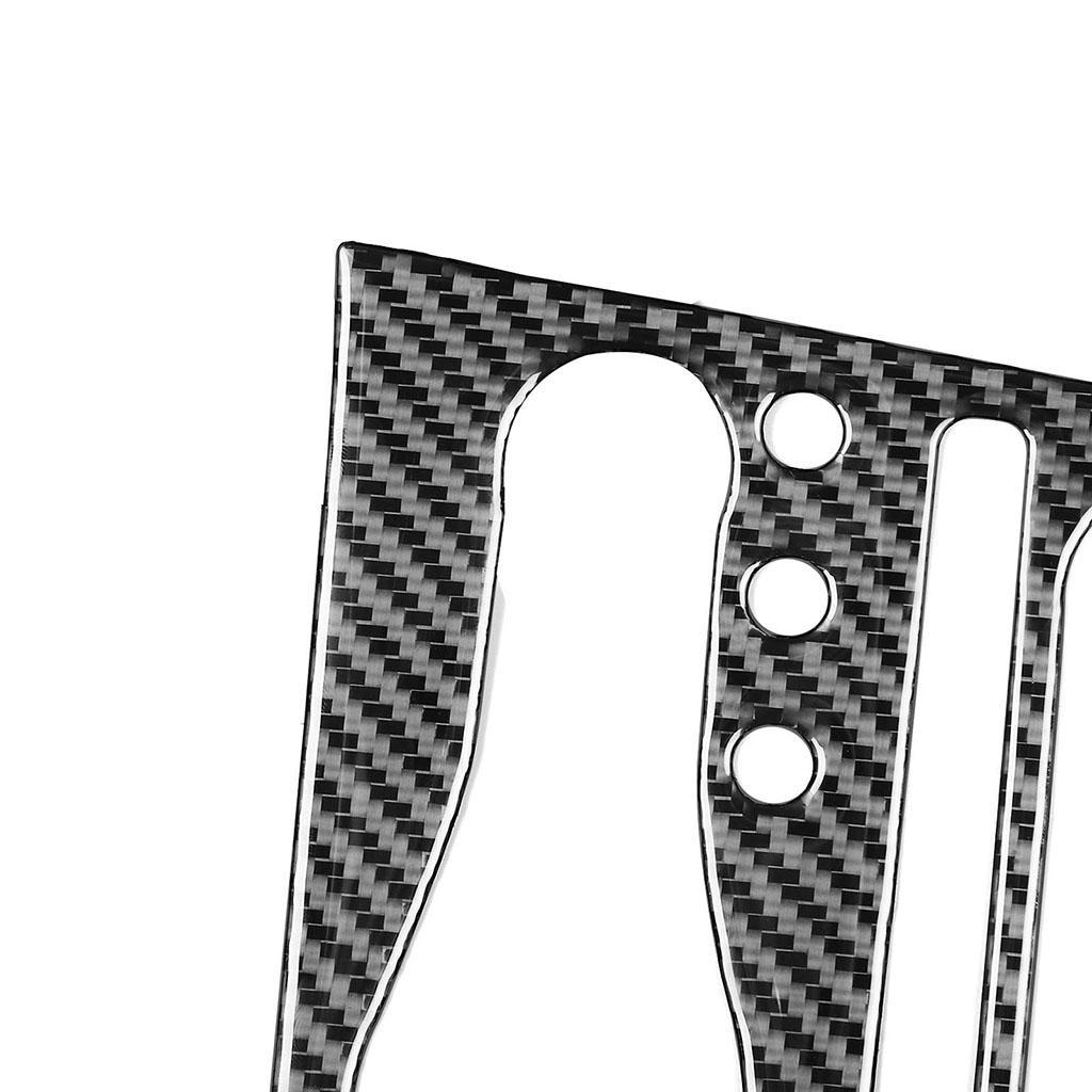 Radio Console Panel Cover Trim Carbon Fiber Replace for G37