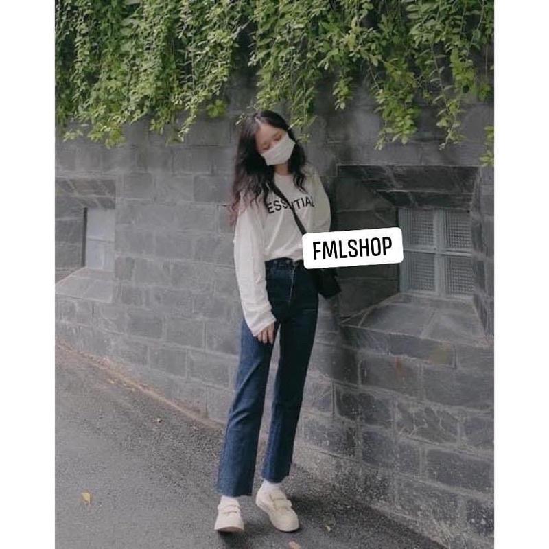 Quần jeans skinny xám