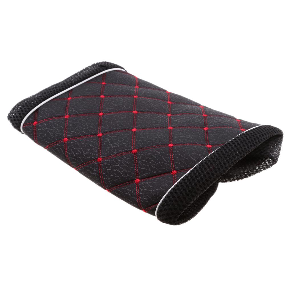 Black Motorcycle Electric Car Scooter Breathable Seat Cushion Protector Cover