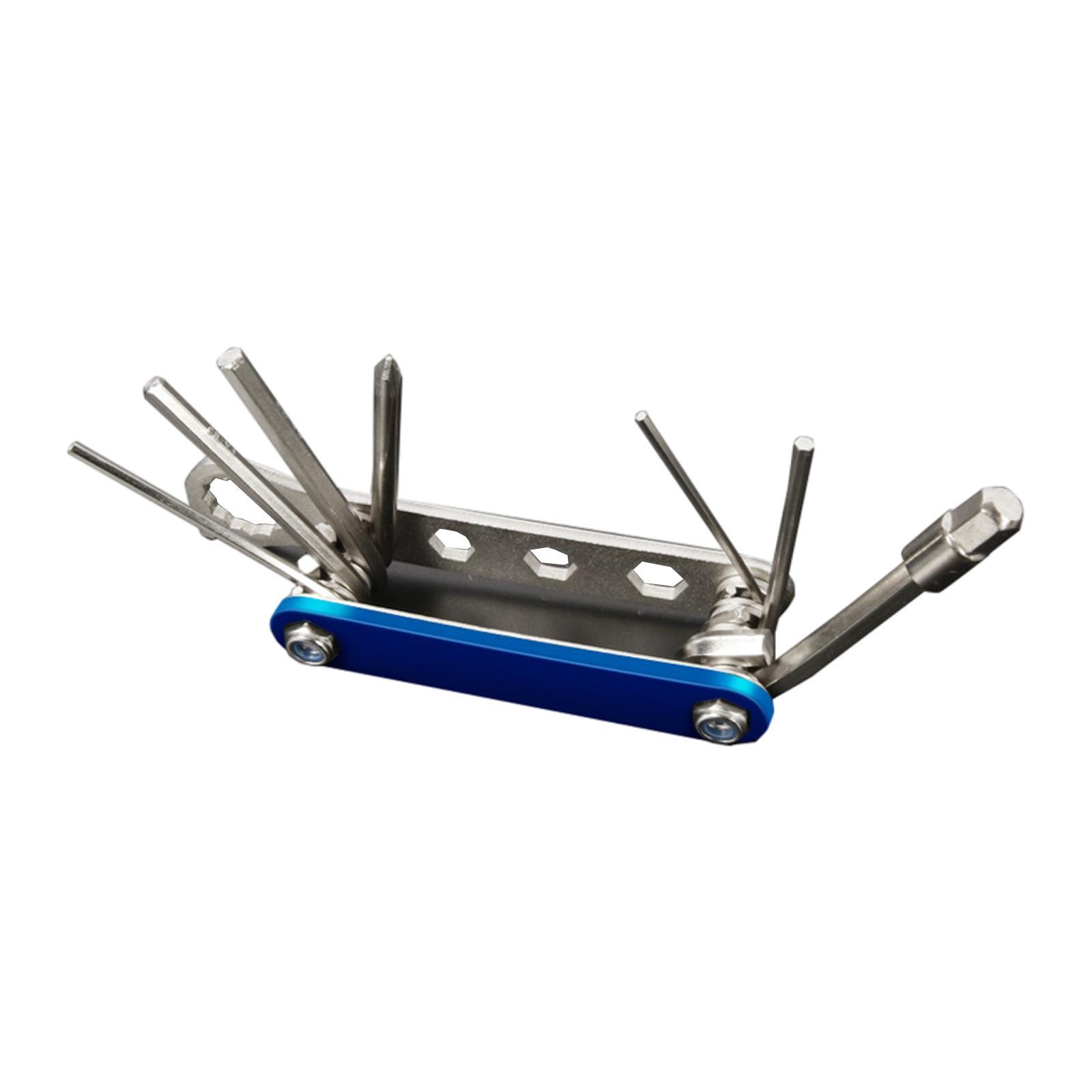 Bike Repair Set Bicycle Multi Function 12 in 1 Tool Kit Allen Wrench Portable Multi Tool Maintenance for Road Mountain Road Bike