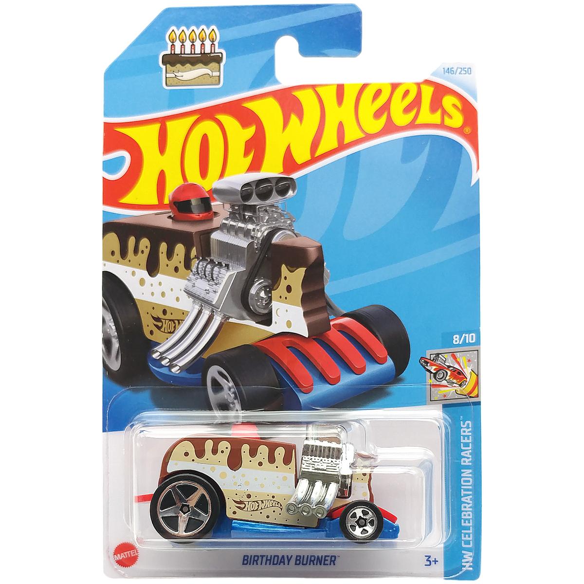 Đồ Chơi Mô Hình Siêu Xe - Hot Wheels C4982 - 146/250 - Birthday Burner (Mẫu Màu Giao Ngẫu Nhiên)