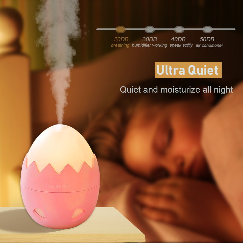 Mới Máy Tạo Ẩm, Phun Sương Mini Điều Hòa Không Khí Nhỏ Dưỡng Ẩm Khuếch Tán Hương Thơm USB Tạo Độ Ẩm LED Phun Sương Tạo Cho Gia Đình Và Văn Phòng