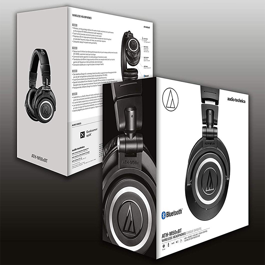 Tai Nghe Bluetooth Chụp Tai Audio Technica ATH-M50xBT - Hàng Chính Hãng