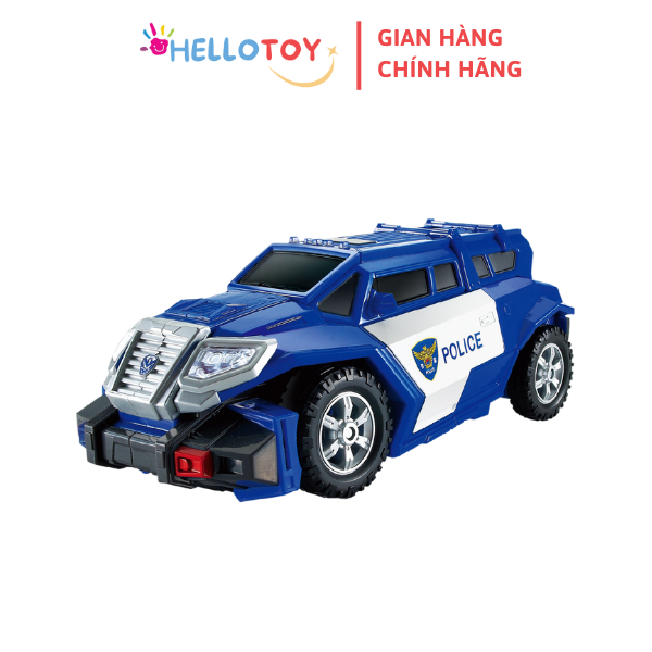 Đồ Chơi Mô Hình Lắp Ráp Xe Hơi Biến Hình Cỡ Lớn HELLO CARBOT True Police