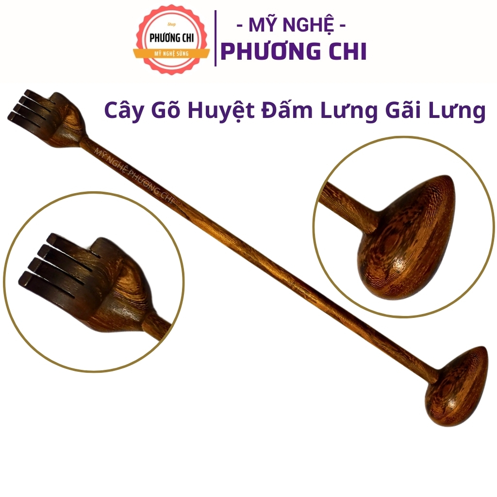 Búa Gỗ Gõ Huyệt Massage chân vai cổ gáy gãi ngứa giúp lưu thông kinh lạc, thư giãn, giảm căng thẳng | Mỹ Nghệ Phương Chi