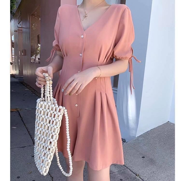 Jumpsuit Trích Ben Ống Rộng