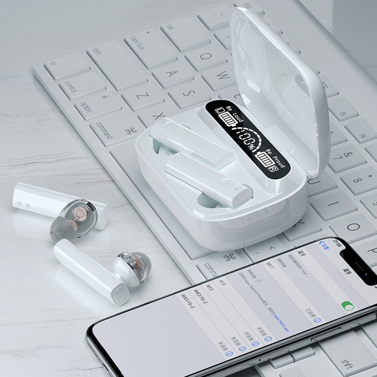 Tai Nghe Không Dây X5 TWS BT5.1 Giảm Tiếng Ồn Kèm Hộp Sạc Không Thấm Nước IPX7