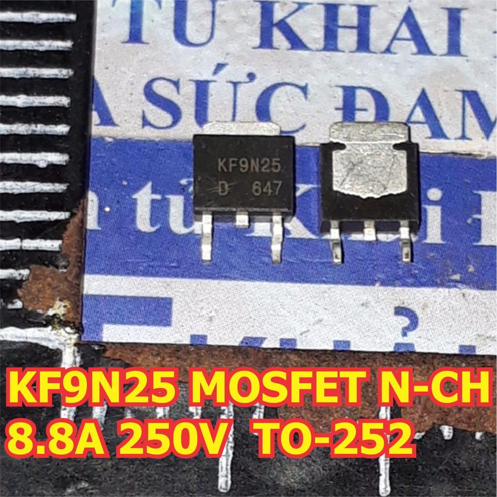 3 con KF9N25 KCE MOSFET KÊNH N N-CH 8.8A 250V TO-252 chân dán kde6232