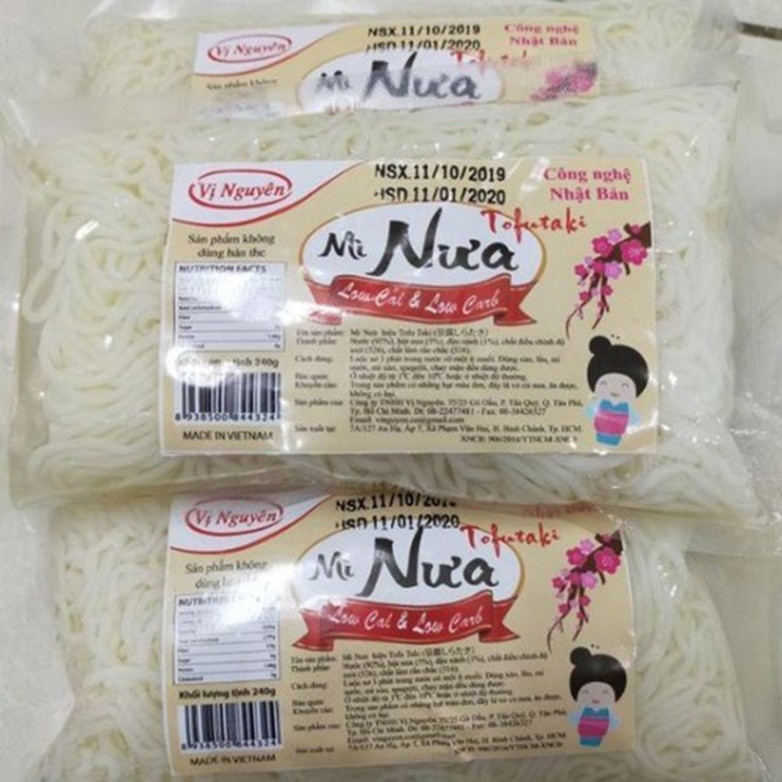 Mì Nưa Vị Nguyên 240Gram