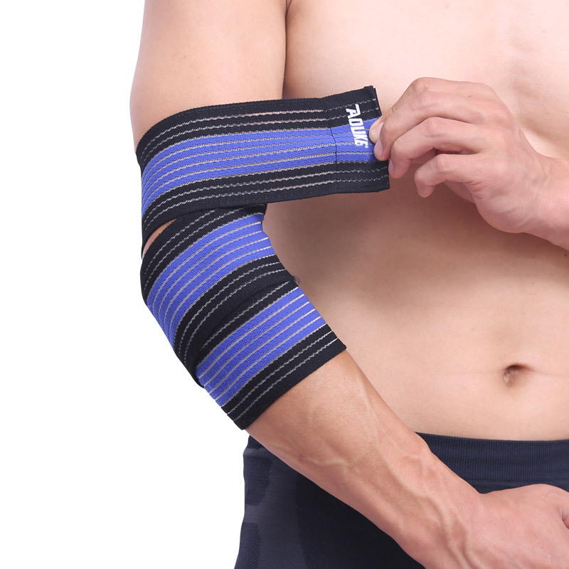 Quấn khuỷu tay Aonikeen A1546 - Dây quấn khuỷu tay được sản xuất với chất liệu vải cotton siêu co dãn - Bảo vệ an toàn vùng khớp xương khuỷu tay khi vận động