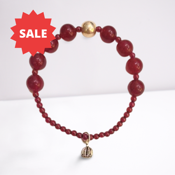 HCM- VÒNG TAY ĐÁ GARNET VÀ THẠCH ANH ĐỎ