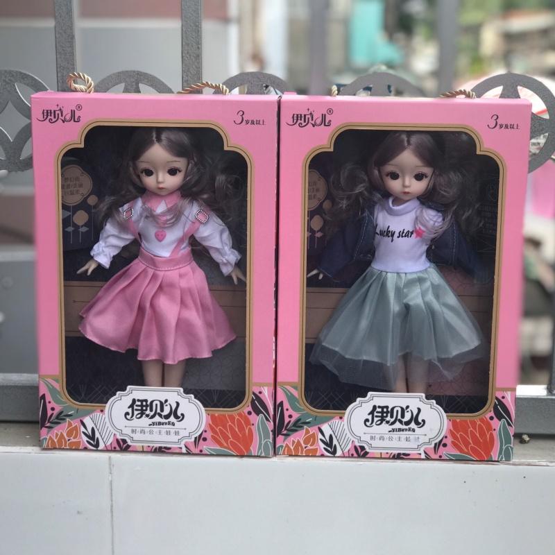 Búp Bê Công Chúa Barbie 30cm Mặc đầm dễ thương