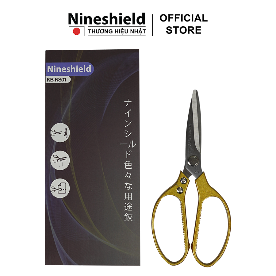 Kéo cắt gà Nhật Bản đa năng hàng chính hãng Nineshield NS01