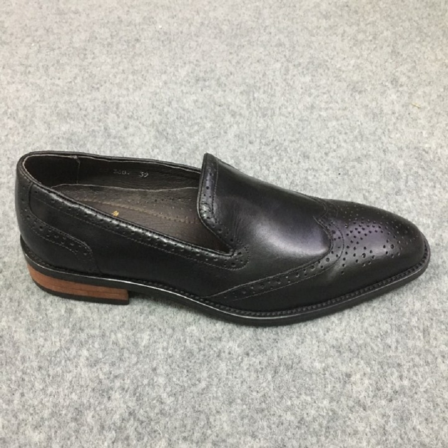 Giày da nam lười LH 120 đen