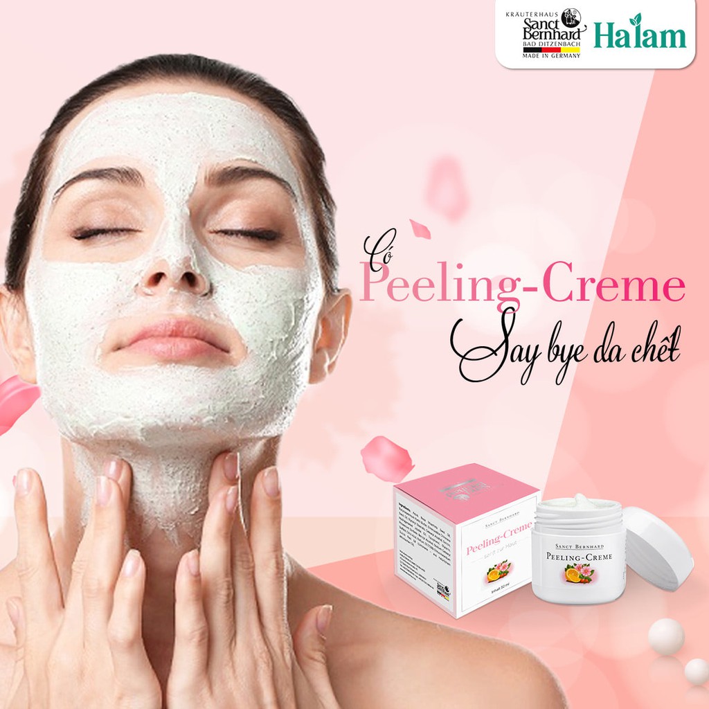 Kem tẩy tế bào chết Peeling Creme làm sạch sâu dưỡng ẩm cho mọi loại da