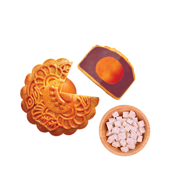 Bánh Trung Thu Kinh Đô M1-Khoai Môn 1 Trứng 150g - Mã bánhM1