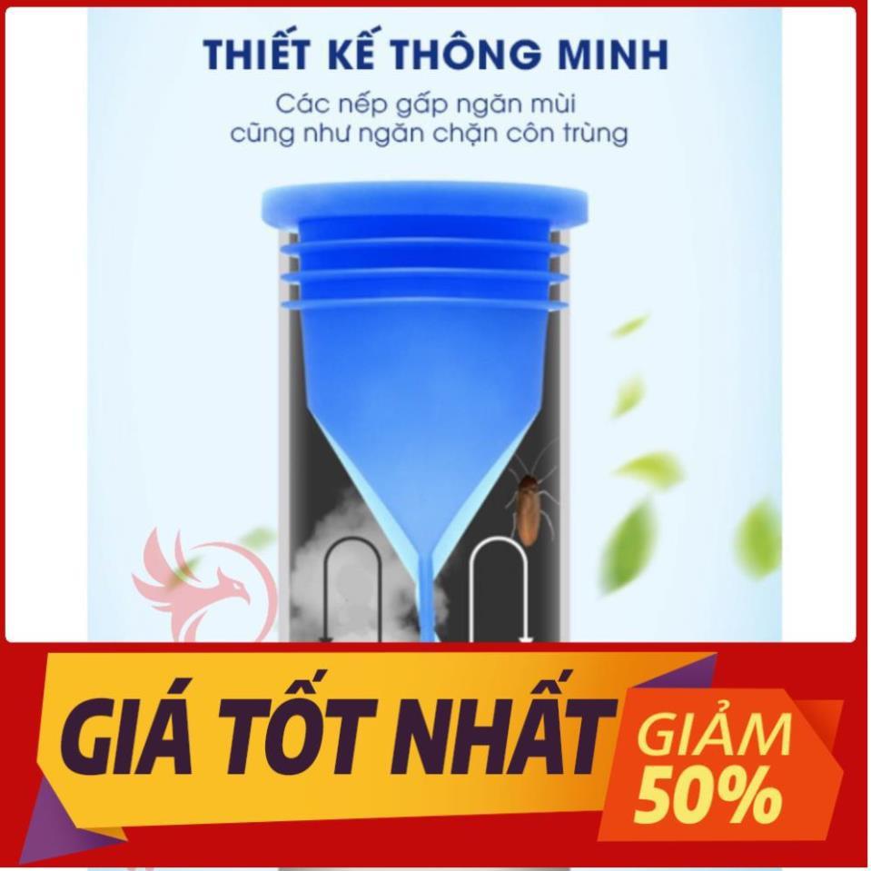 Ống chặn mùi hôi cống bộ nắp phễu thoát sàn chống trào ngược ngăn côn trùng khử mùi đường thoát nước